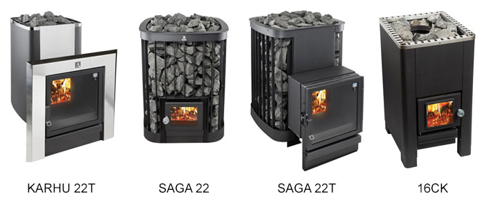 Woodburning Sauna Heaters | Helo Saunas